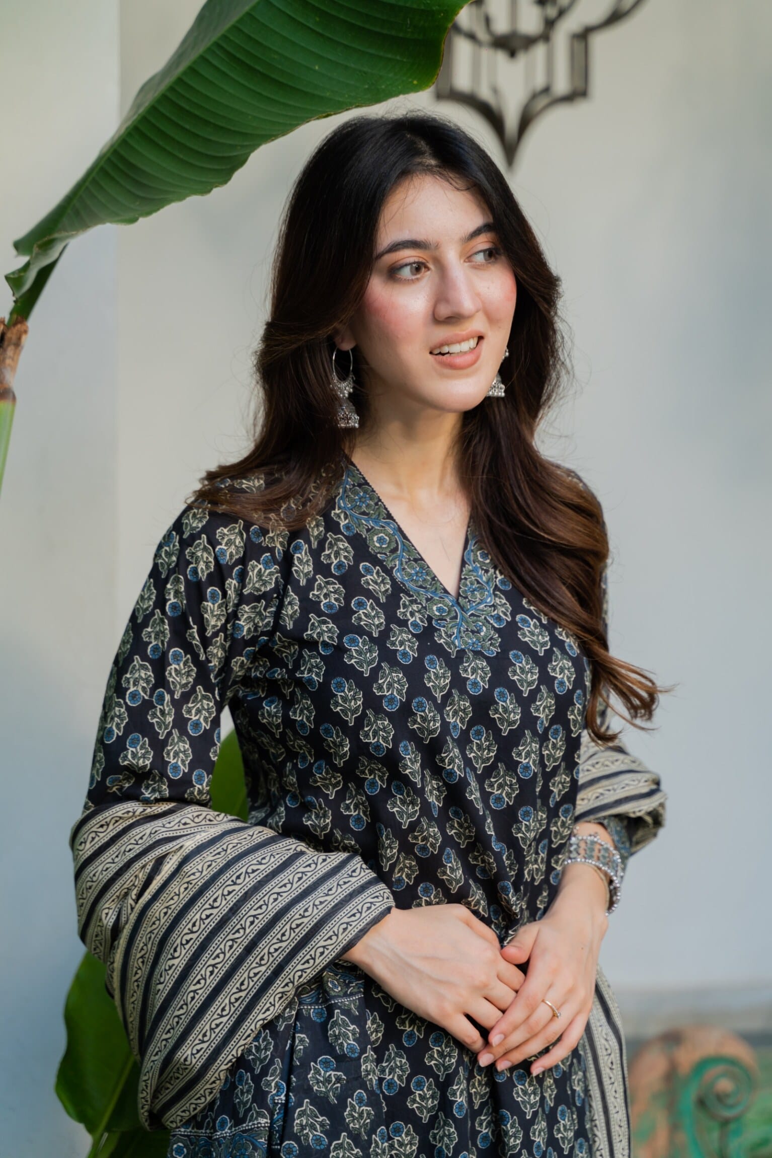 Dimple Design Studio Online Shopping 2026.Mahira cotton straight suit set - DIMPLE DESIGN STUDIO