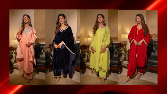 Velvet Collection: Perfect Wedding Attire for the Winter Season