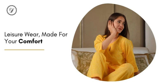 LEISURE WEAR, MADE FOR YOUR COMFORT