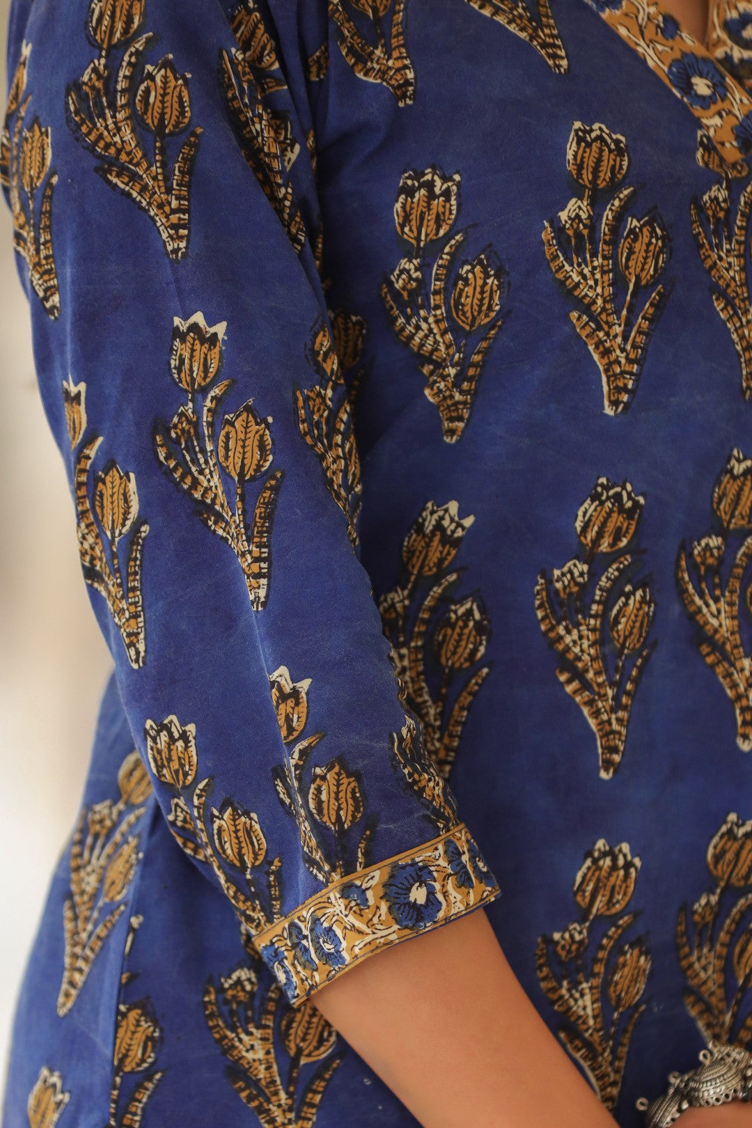 Himadri Blue Cotton Suit Set