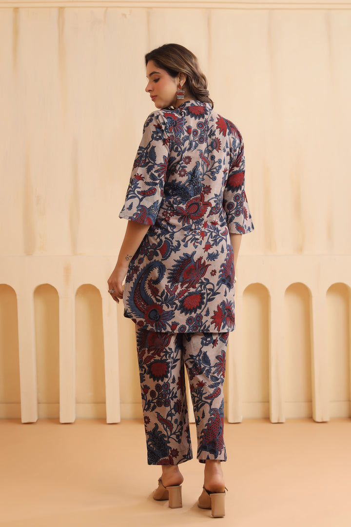 Amulya Multicolor Cotton Co-ord Set