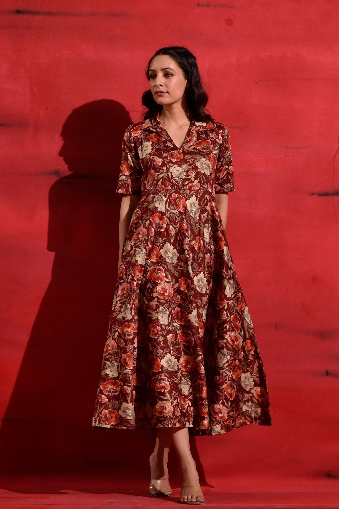 crimson shirt dress Buy Friends Like These Red Curve Long Sleeve Button Through Midi Shirt Dress from Next USA