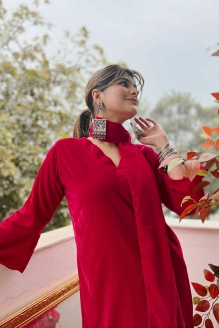 Rani Velvet Suit Set