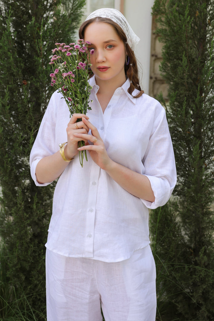 Nadia Pure Linen Co-ord Set