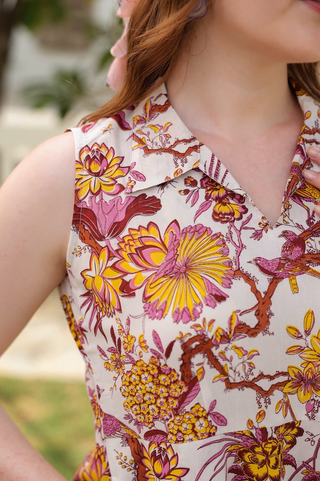 Angelika White Cotton Dress