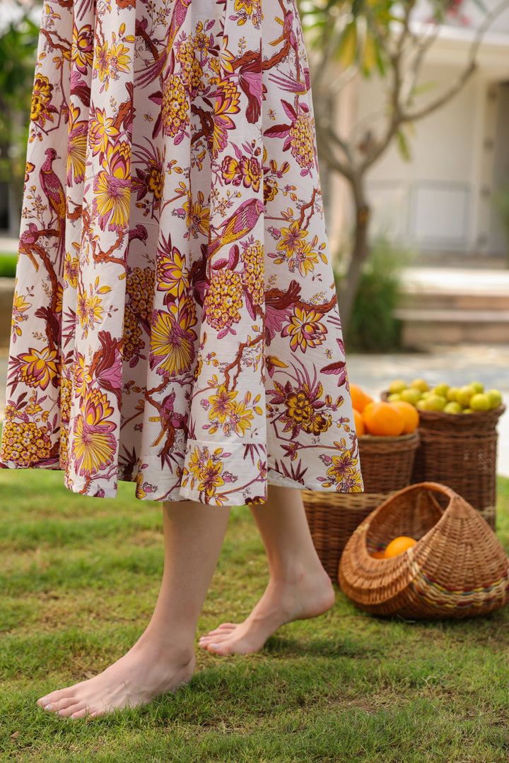 Angelika White Cotton Dress