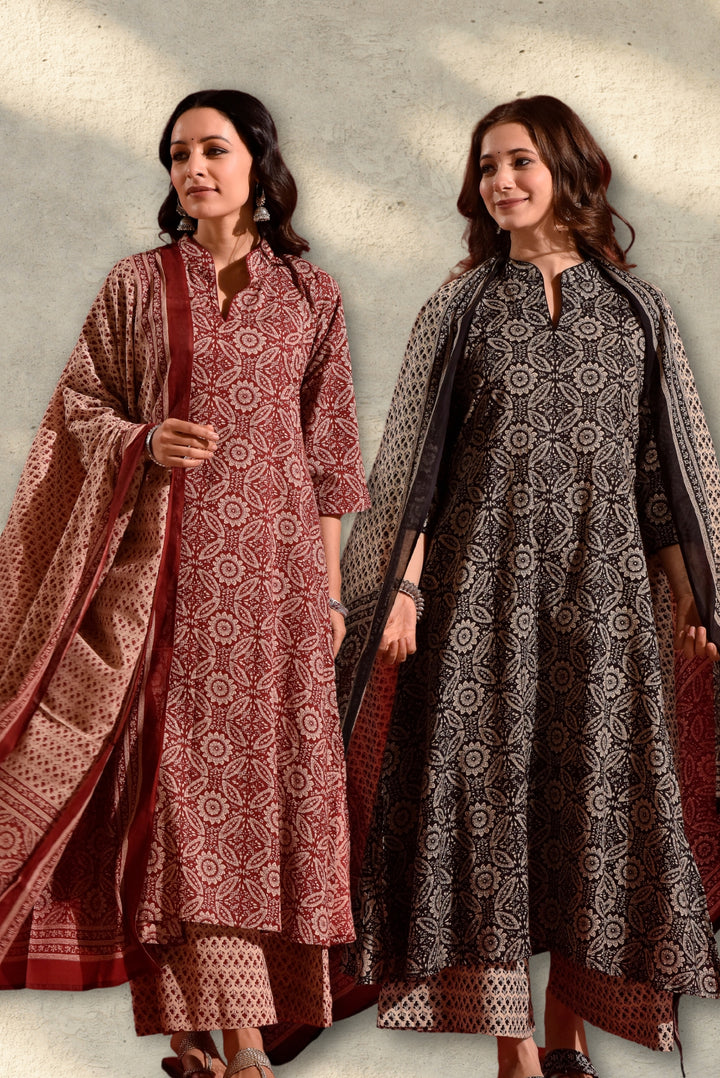 Combo - Sofiya Cotton & Aaliya Cotton Suit Set