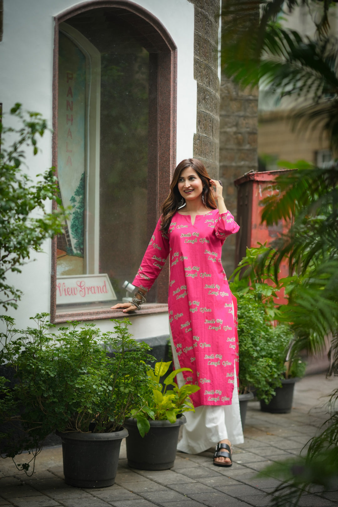 Kurta Rani "smile big laugh often"