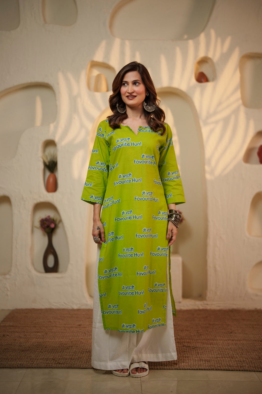 Kurta Lime "main apni favourite hoon"