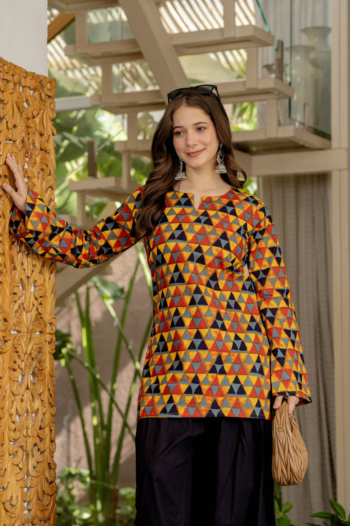 Trisha Multicolor Farshi Set