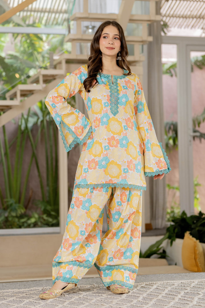 Kalini Cotton Farshi Set