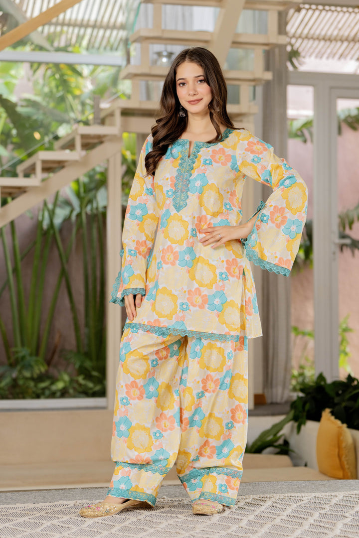 Kalini Cotton Farshi Set