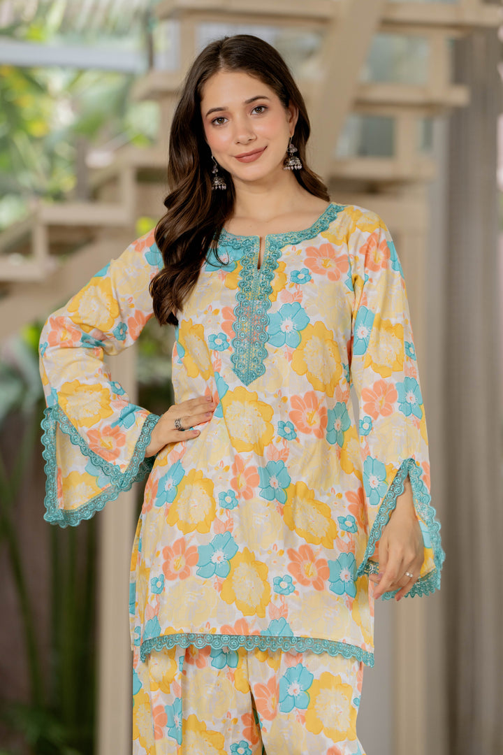 Kalini Cotton Farshi Set