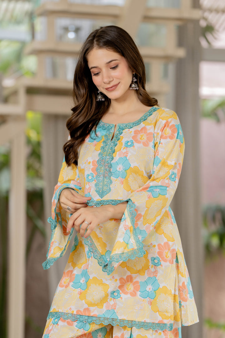 Kalini Cotton Farshi Set