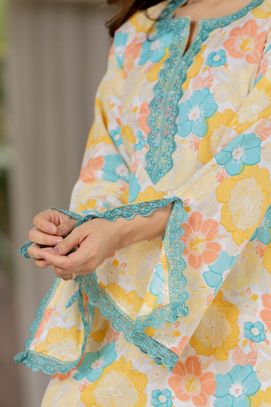 Kalini Cotton Farshi Set
