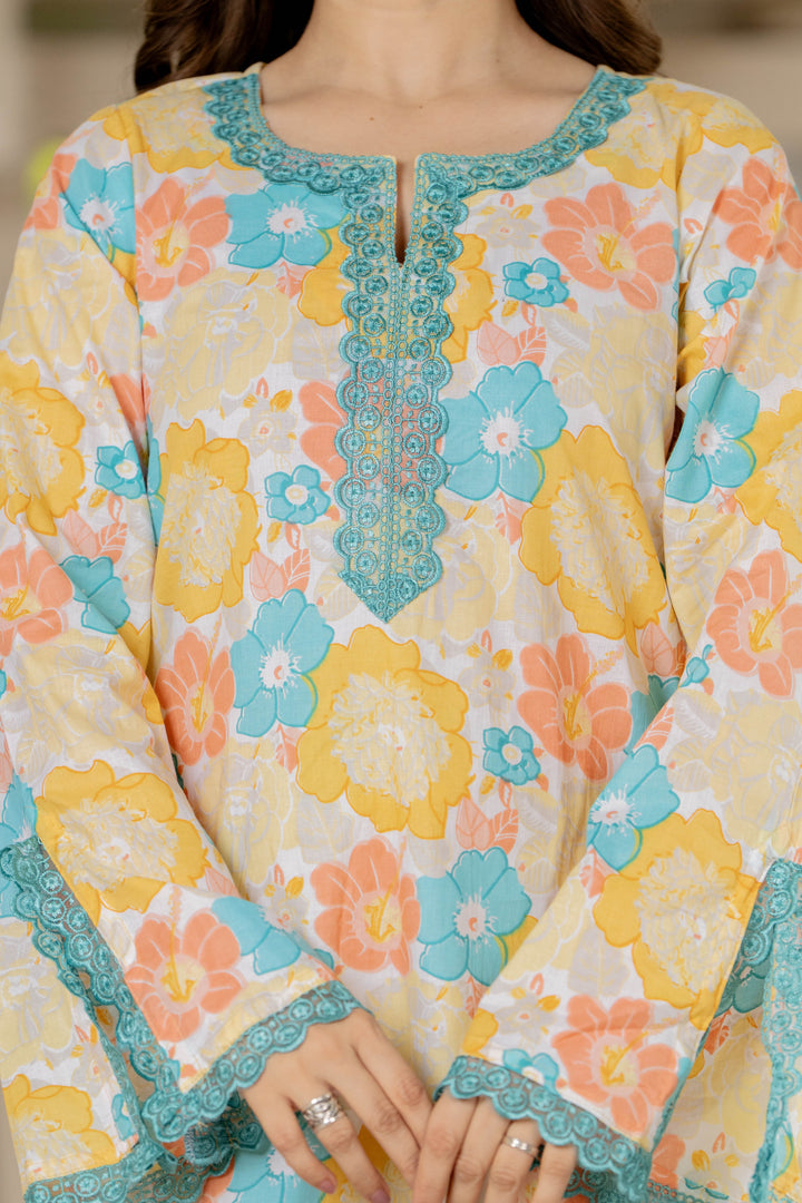 Kalini Cotton Farshi Set