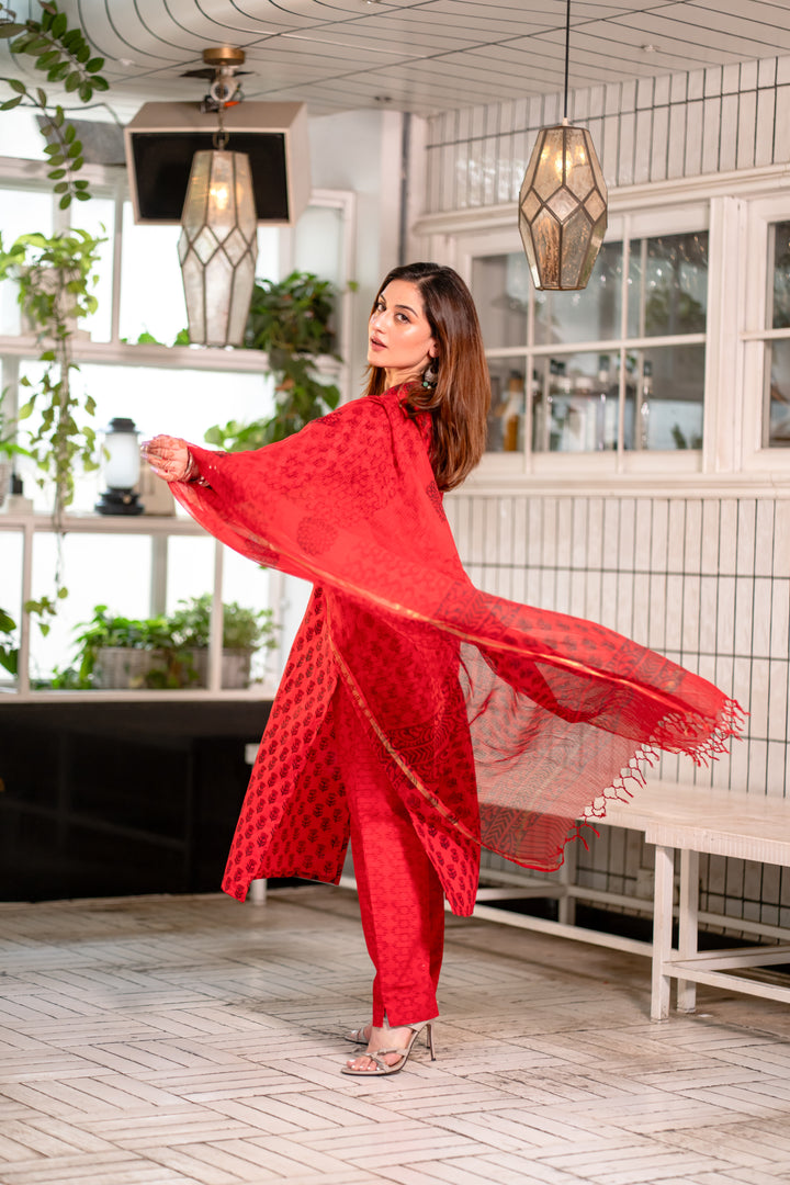 Anika Cotton Suit Set