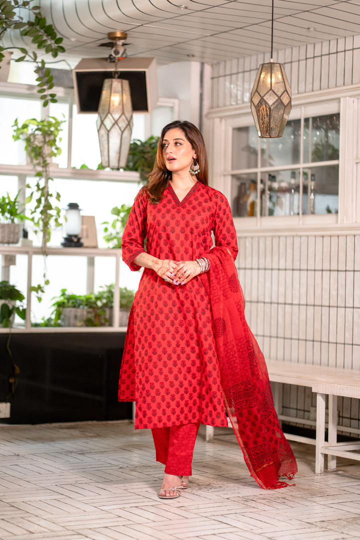 Anika Cotton Suit Set
