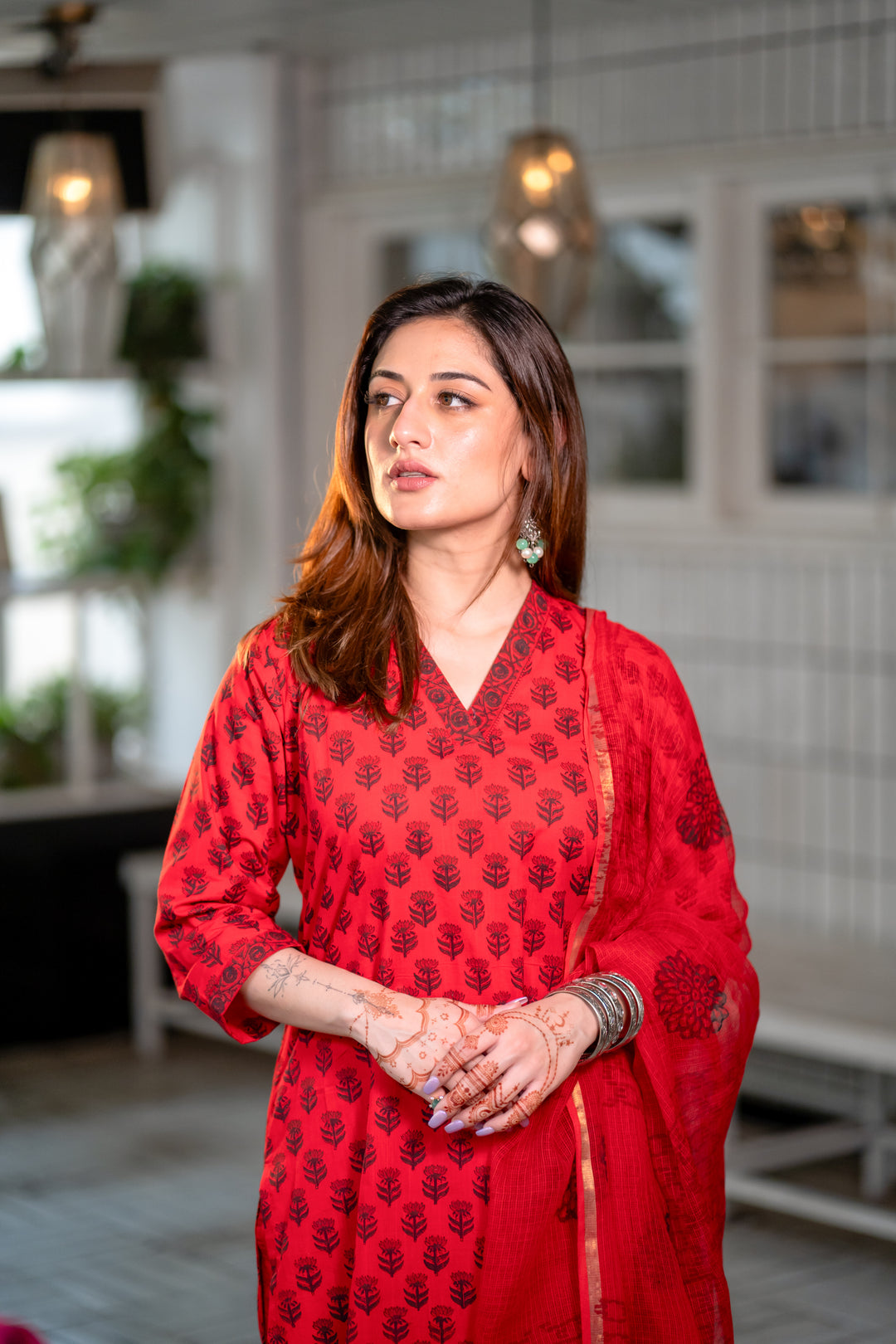 Anika Cotton Suit Set