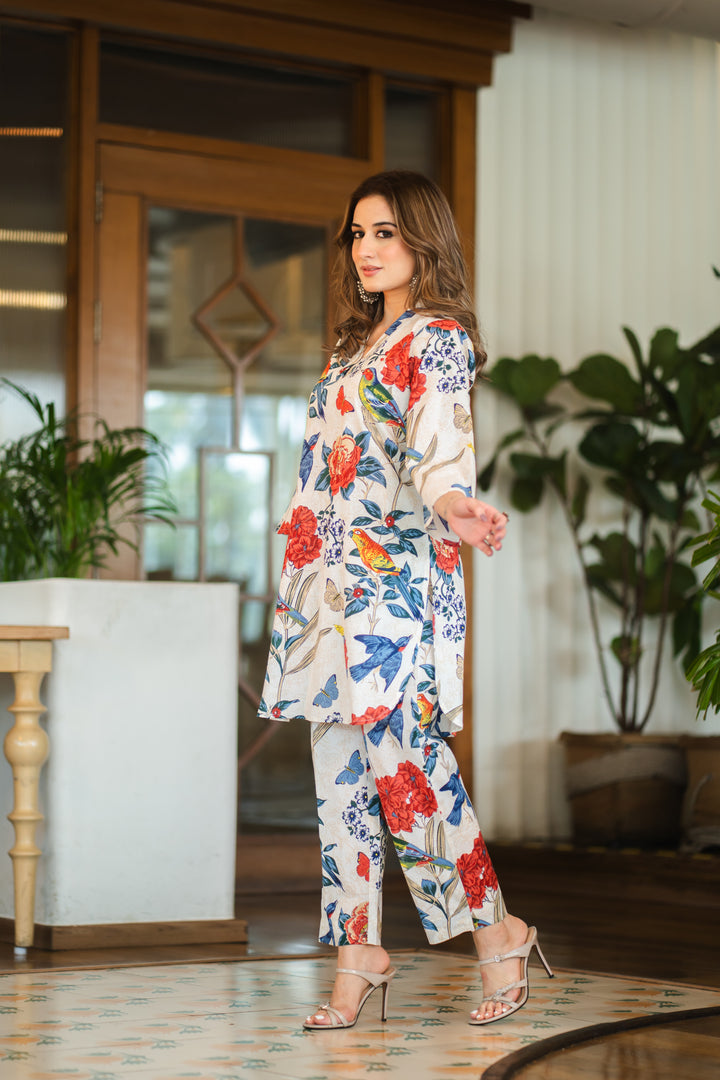 Willow Multicolor Cotton Co-ord Set