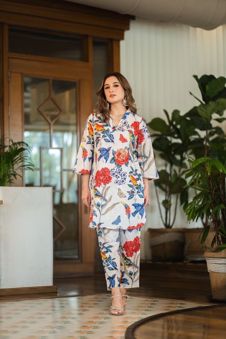 Willow Multicolor Cotton Co-ord Set