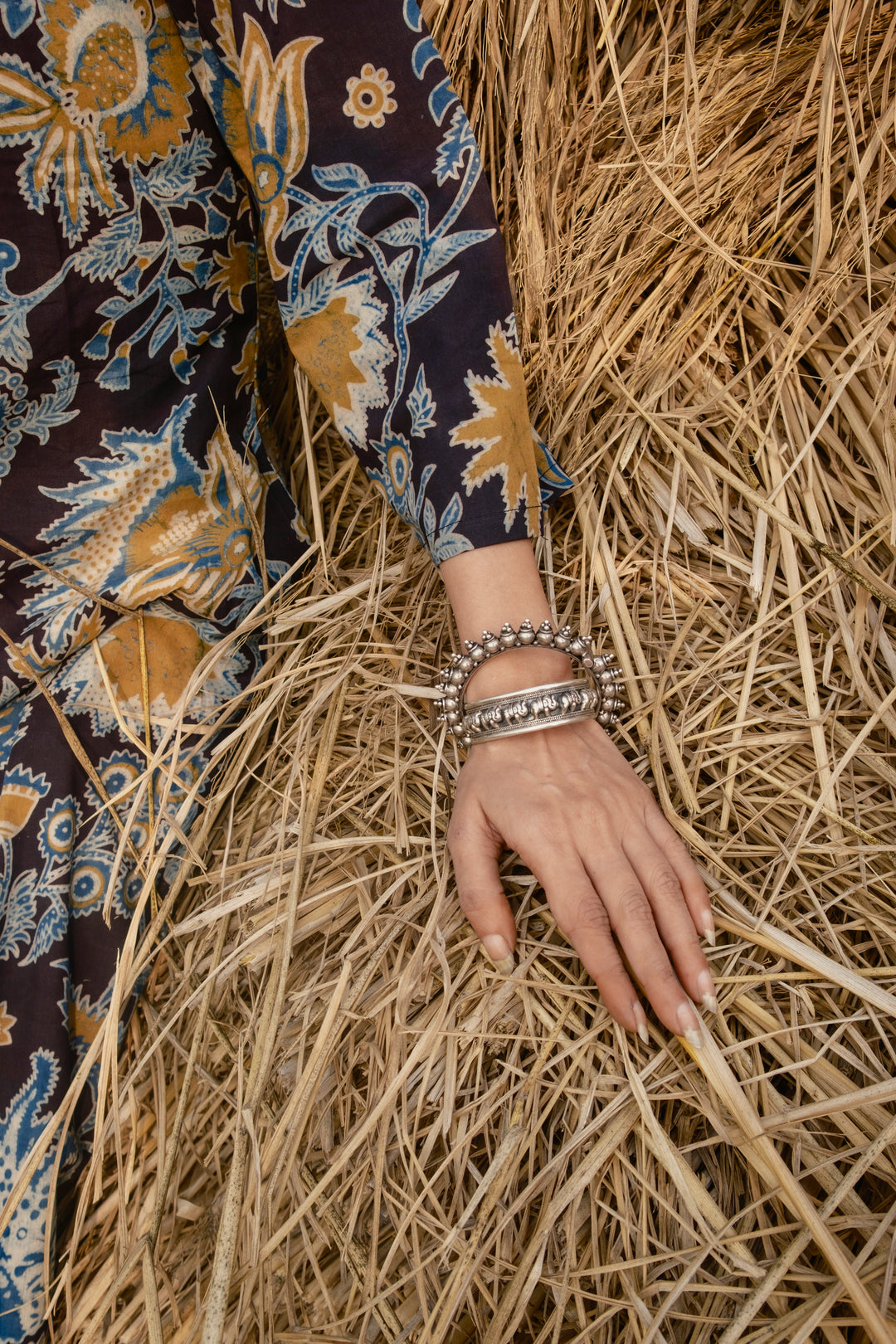 Ahaana Cotton A-line Kurta Set