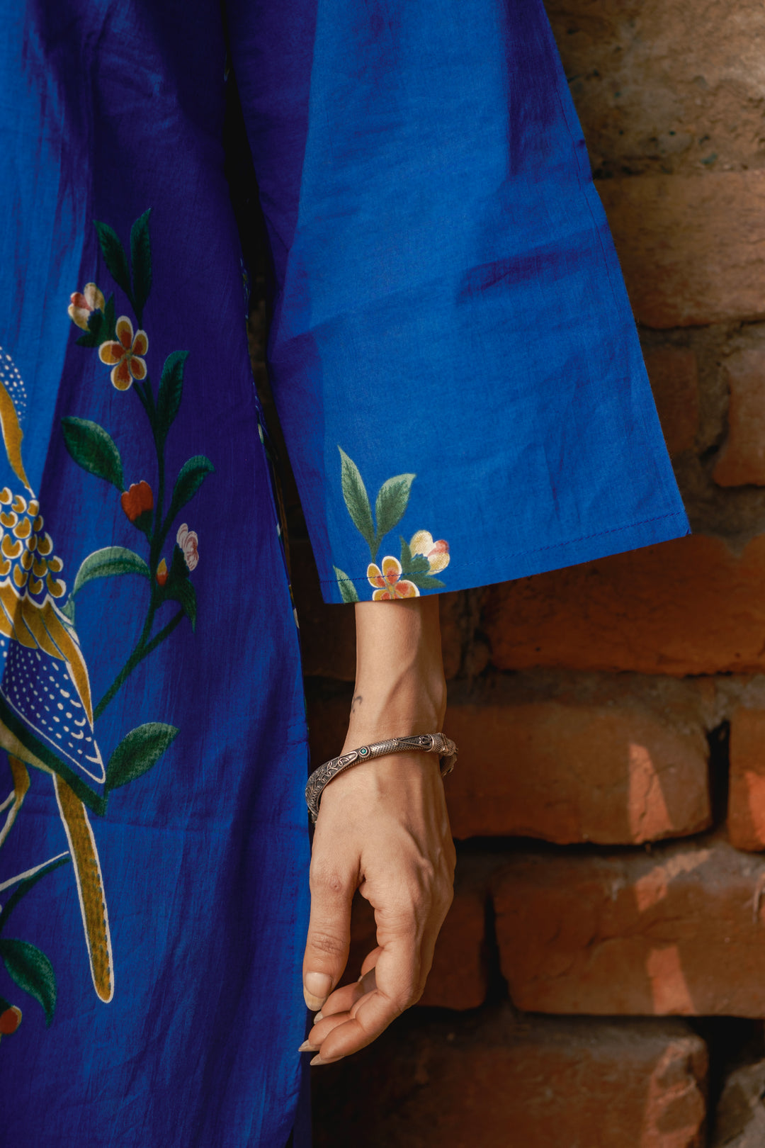 Blue Bird Cotton Co-ord set