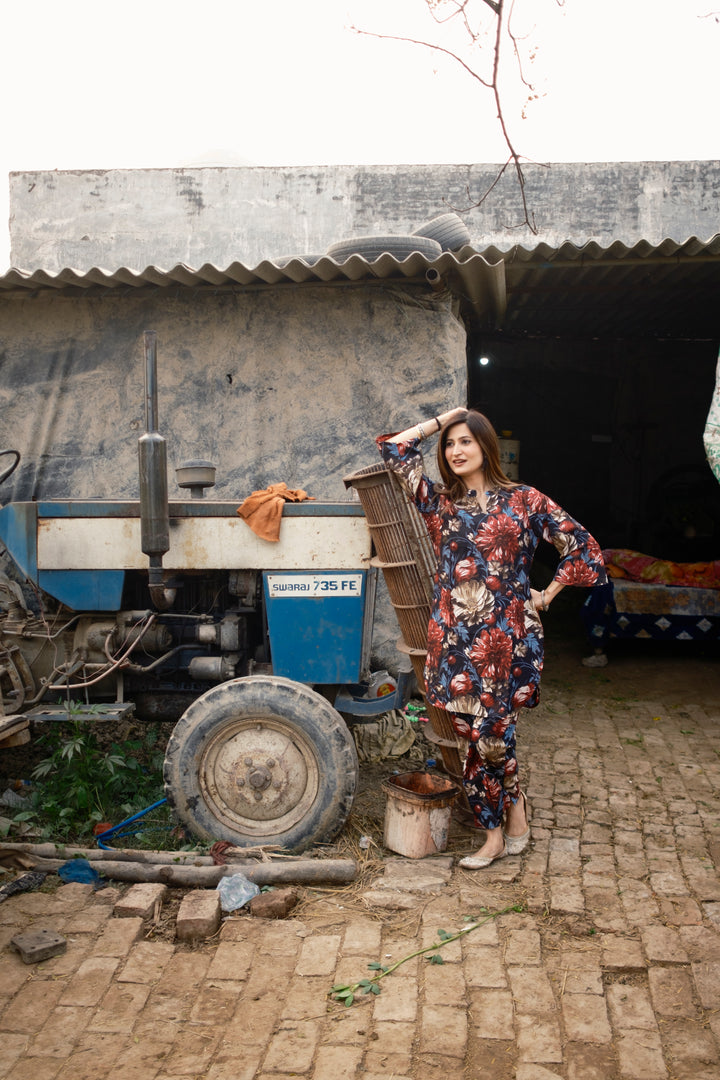 Reema Multicolor Cotton Co-ord Set