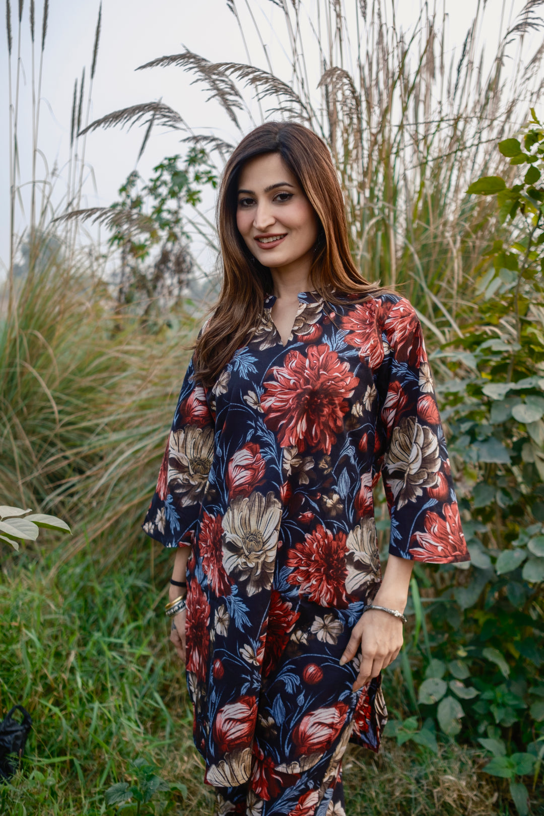 Reema Multicolor Cotton Co-ord Set