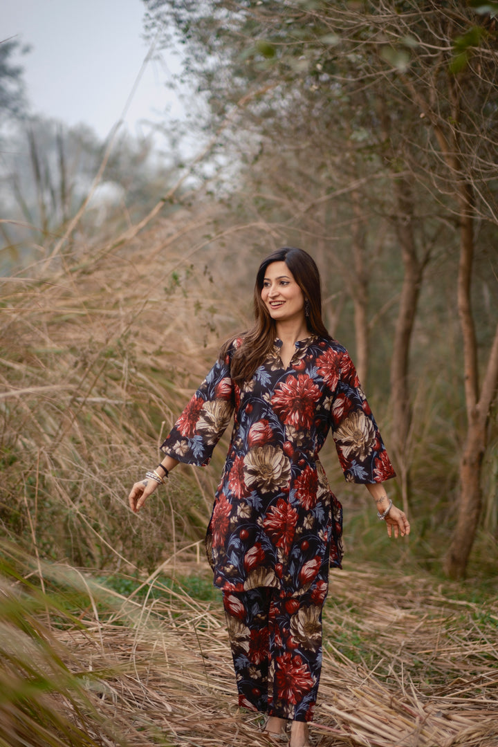 Reema Multicolor Cotton Co-ord Set