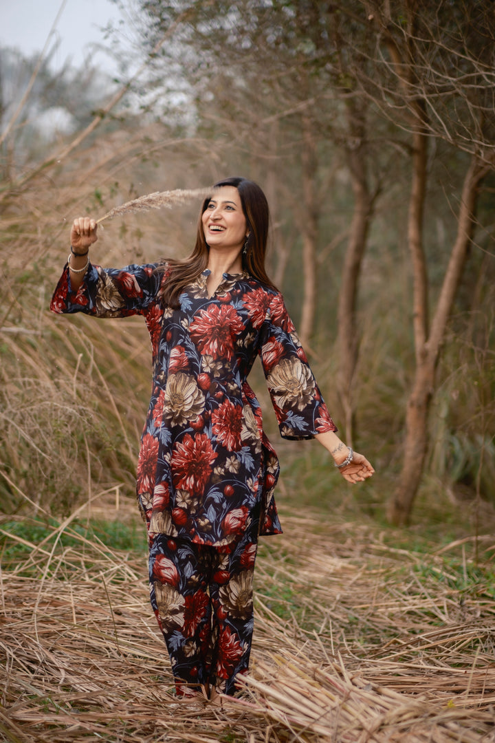 Reema Multicolor Cotton Co-ord Set