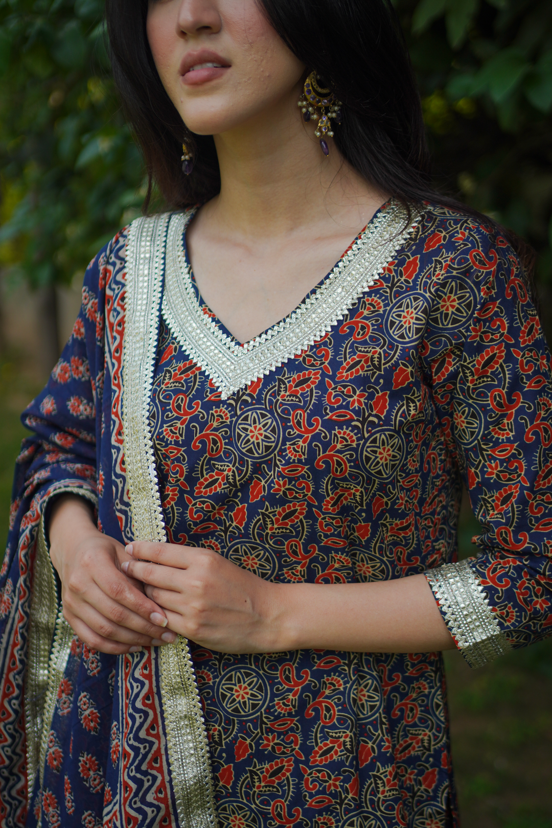 Twisha Cotton Skirt Set