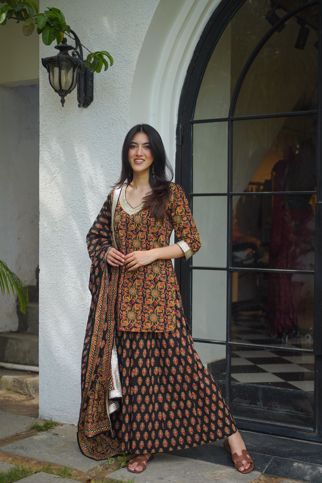 Aayushi Cotton Skirt Set