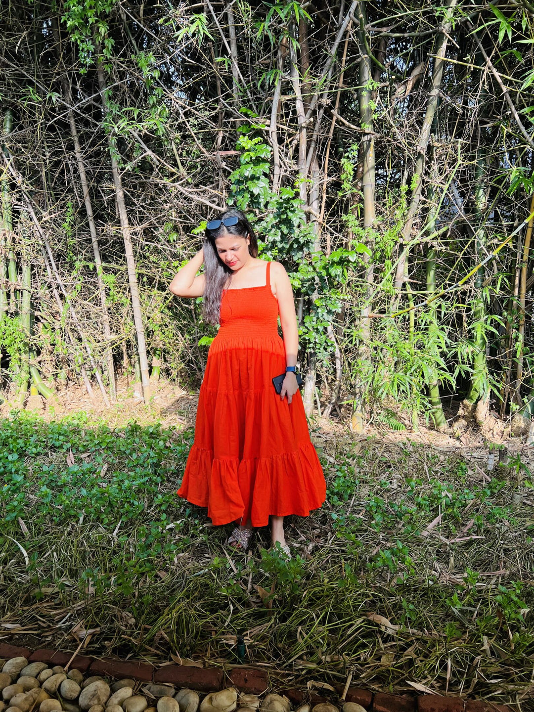orange fanta dress Fanta Dress Set | Women Party Dress