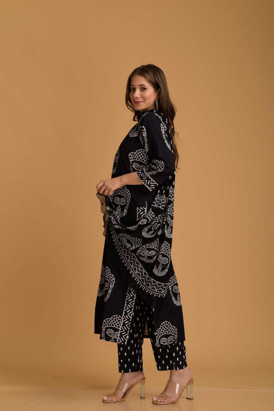 buddha dress designs Wholesale Sure Design Women's Sanskrit Buddha Dress Turquoise
