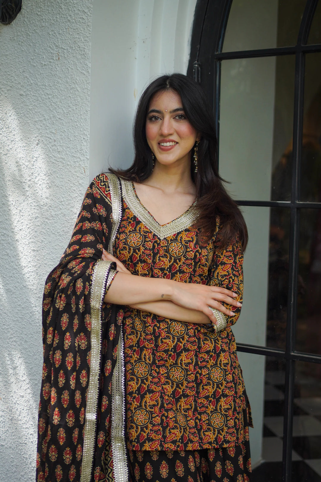 Unstitched - Aayushi Cotton Skirt Set