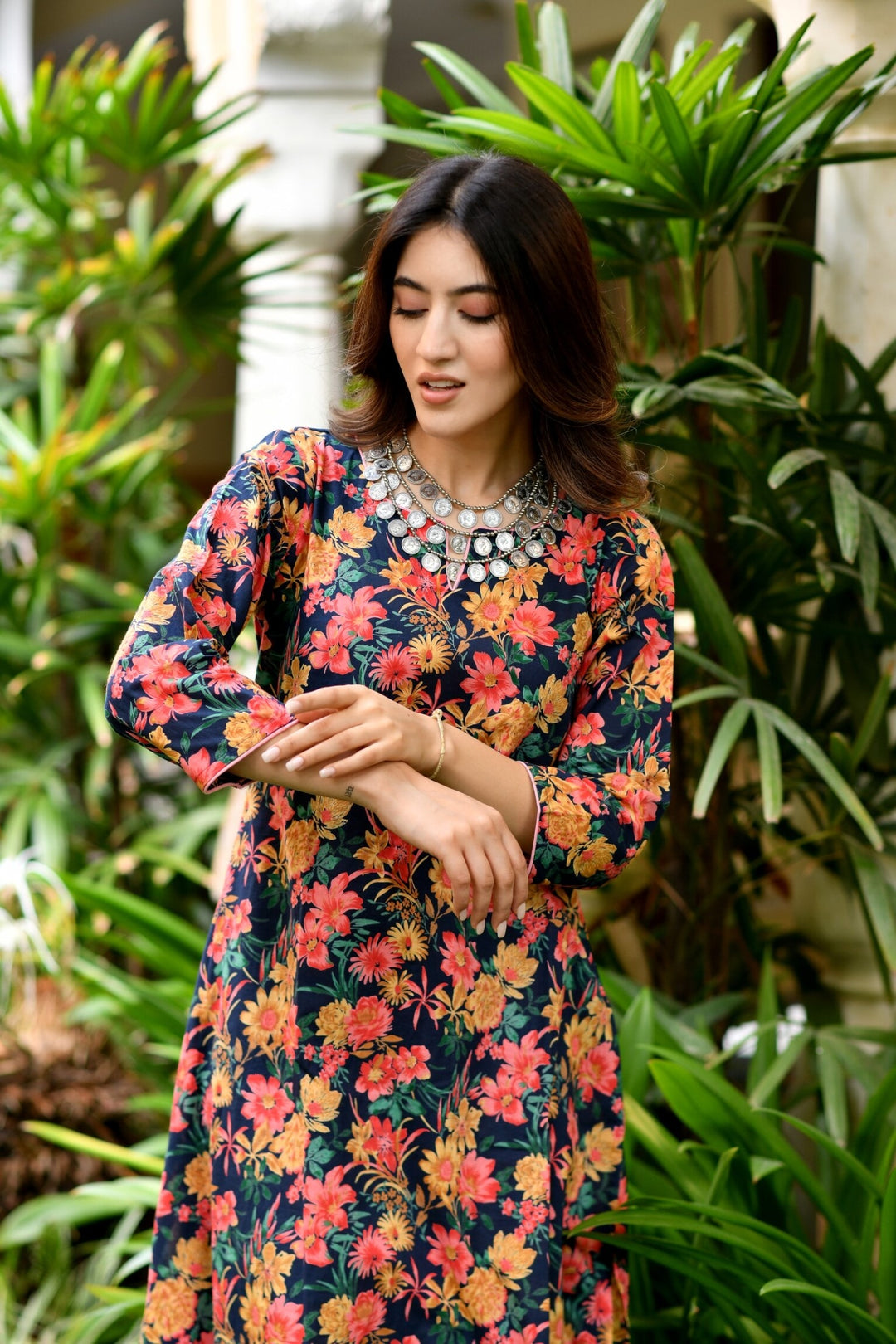 Multicolor A-line suit set DIMPLE DESIGN STUDIO Multicolor A-line suit set DIMPLE DESIGN STUDIO