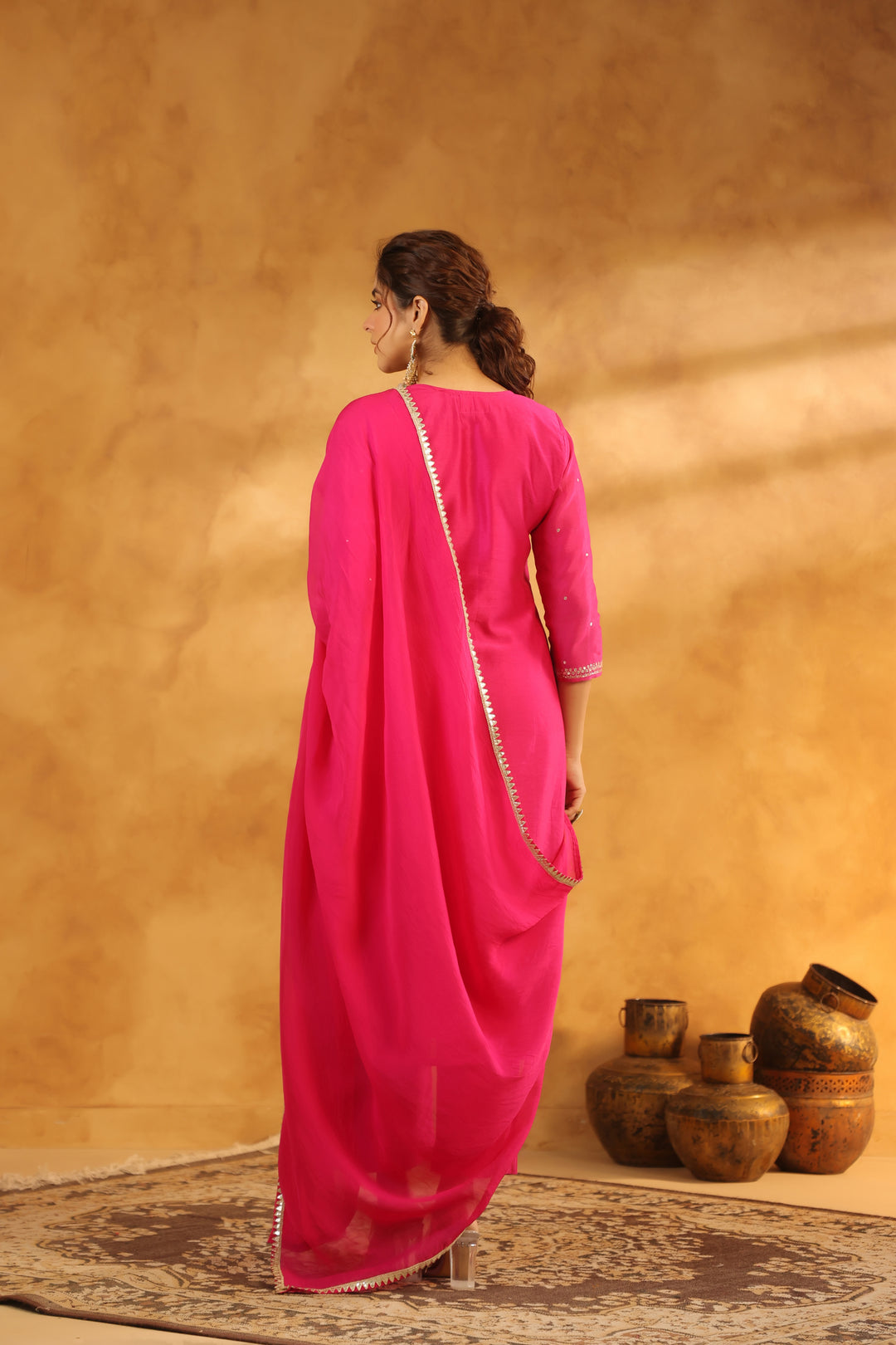 Aparna rani chanderi suit set