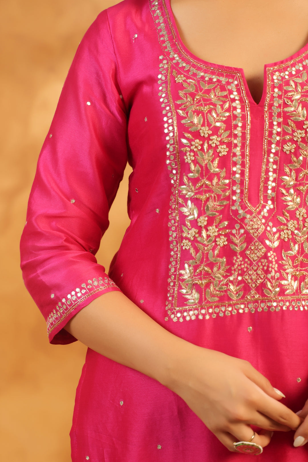 Aparna rani chanderi suit set