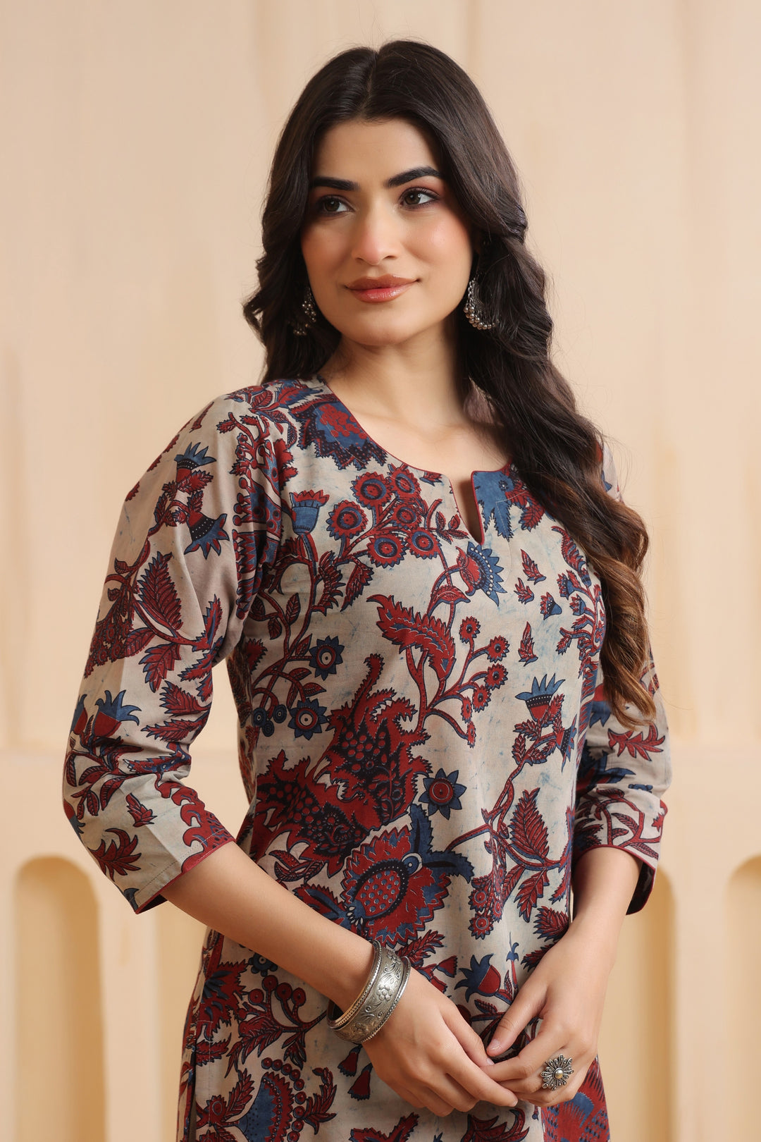 Aarya Cream Cotton Kurta