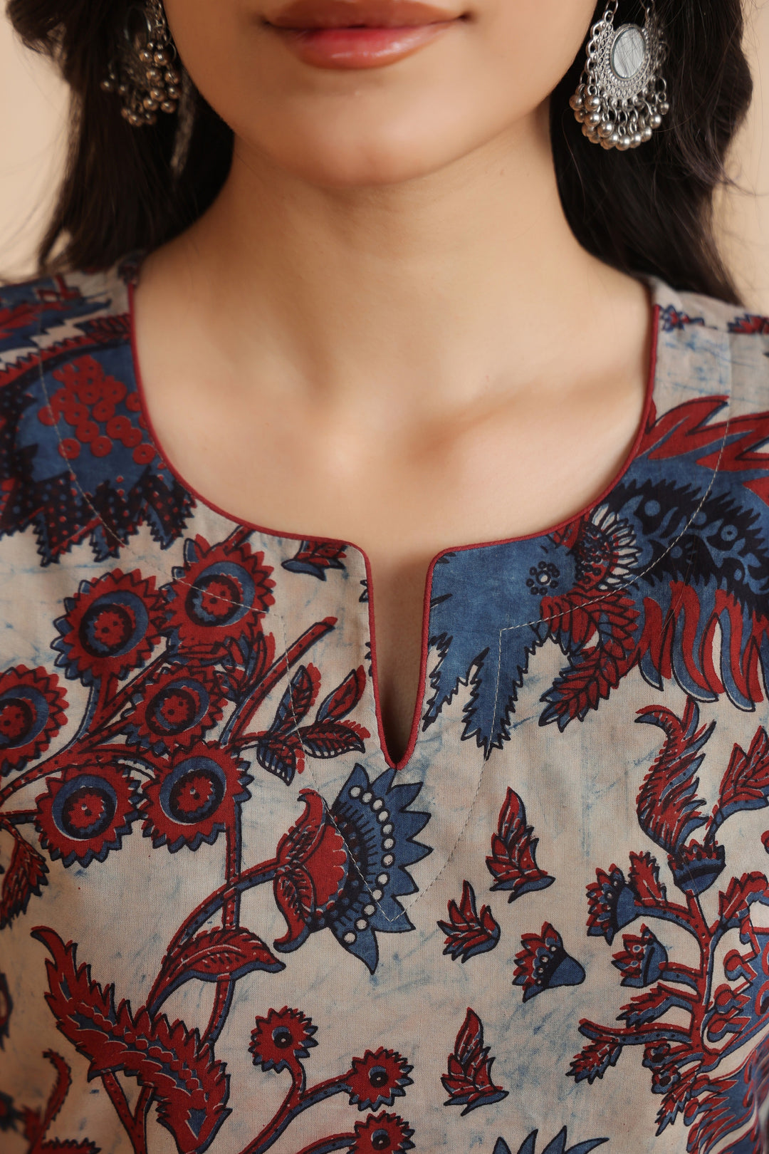 Aarya Cream Cotton Kurta