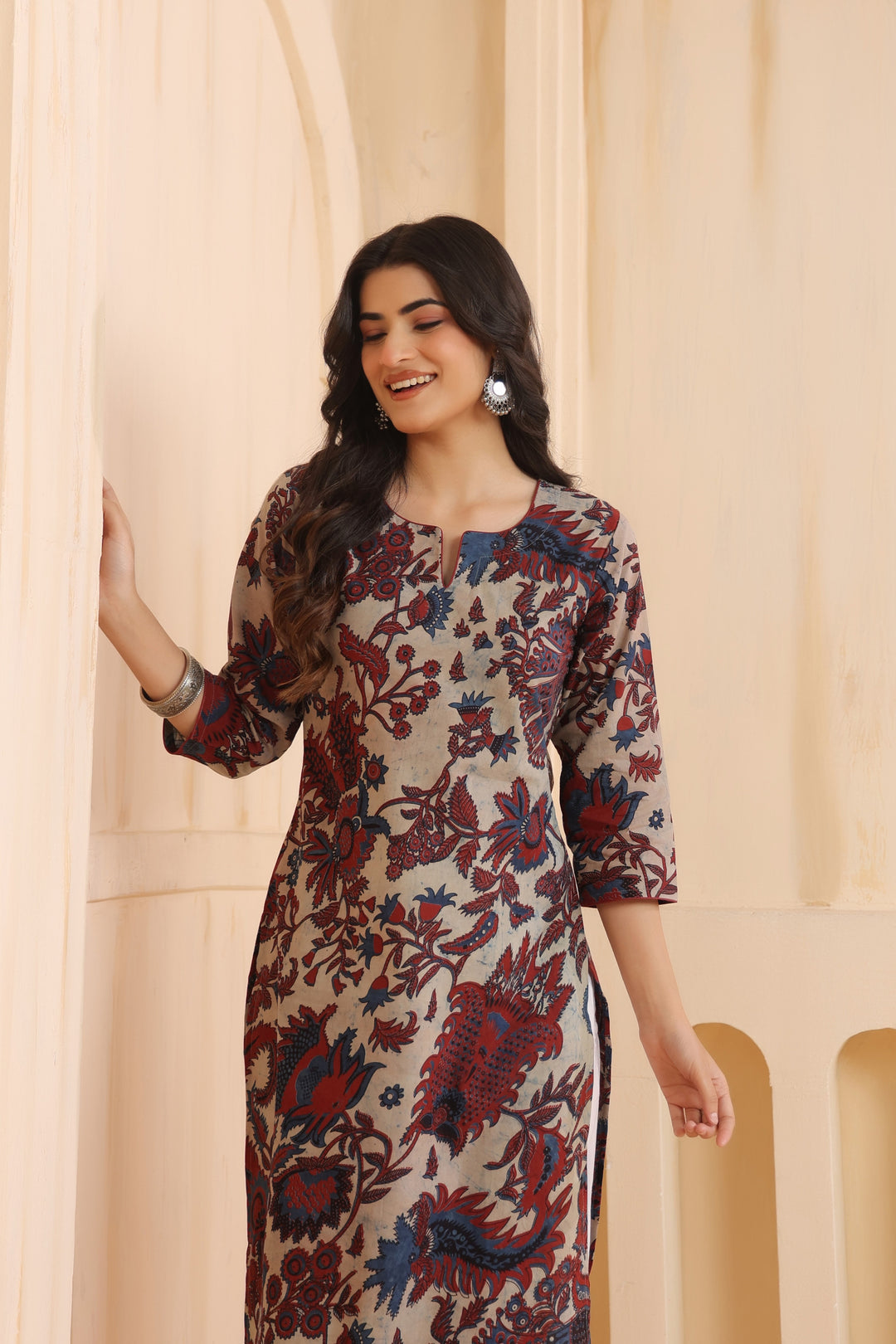 Aarya Cream Cotton Kurta