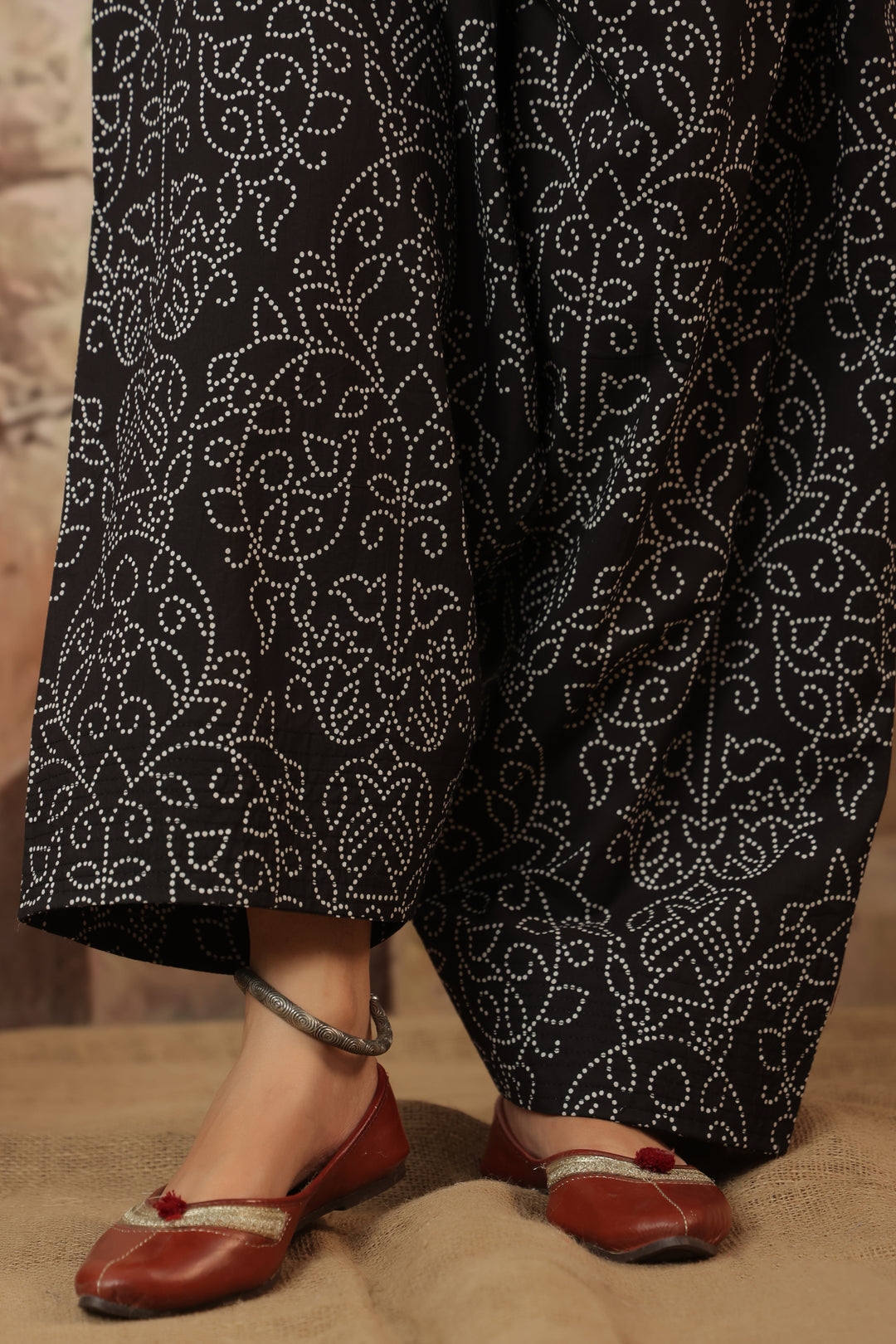 White Farshi Salwar Set