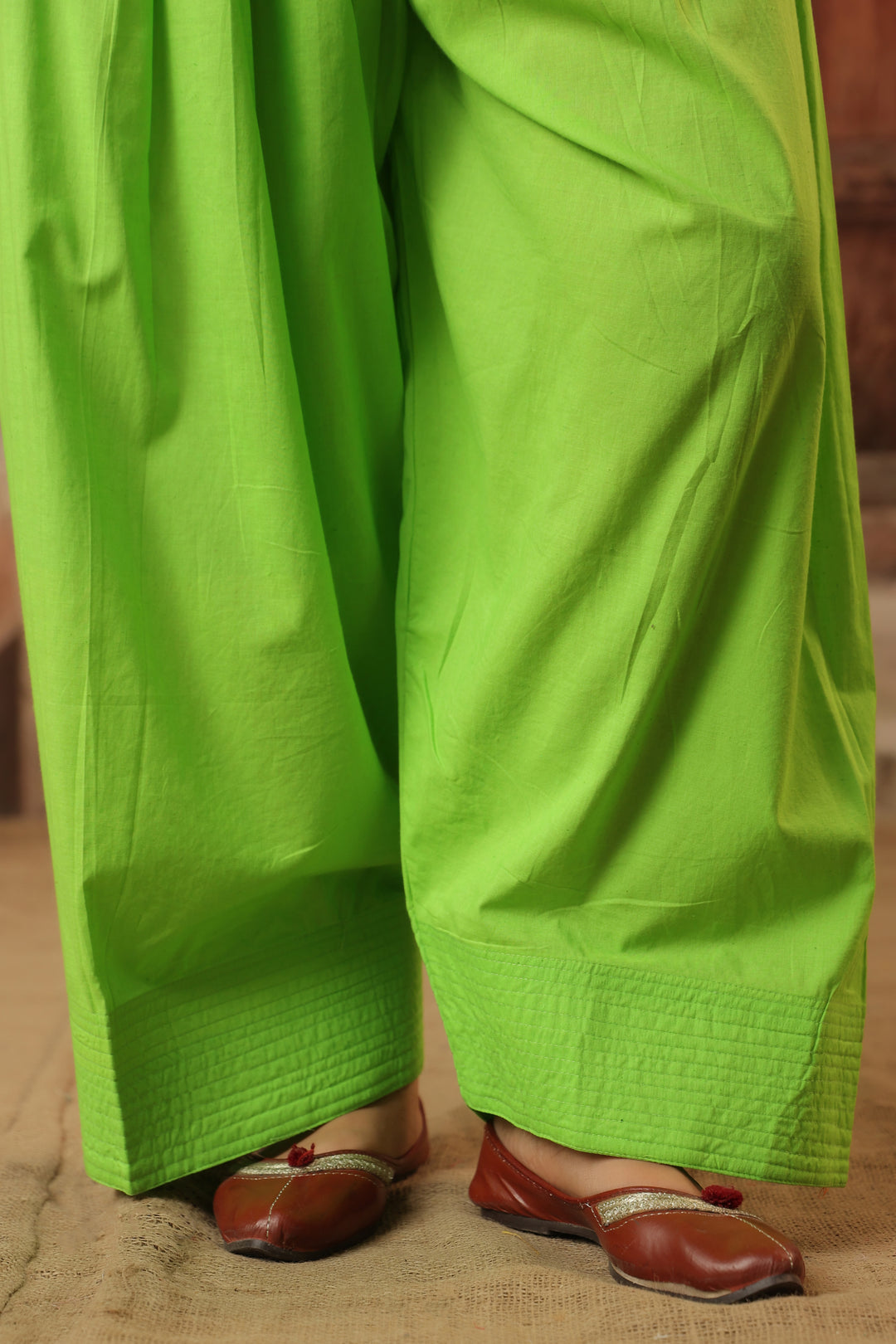 Lime Farshi Salwar Set