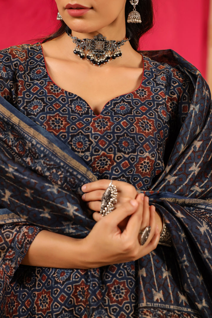 Inaya Chanderi Suit Set