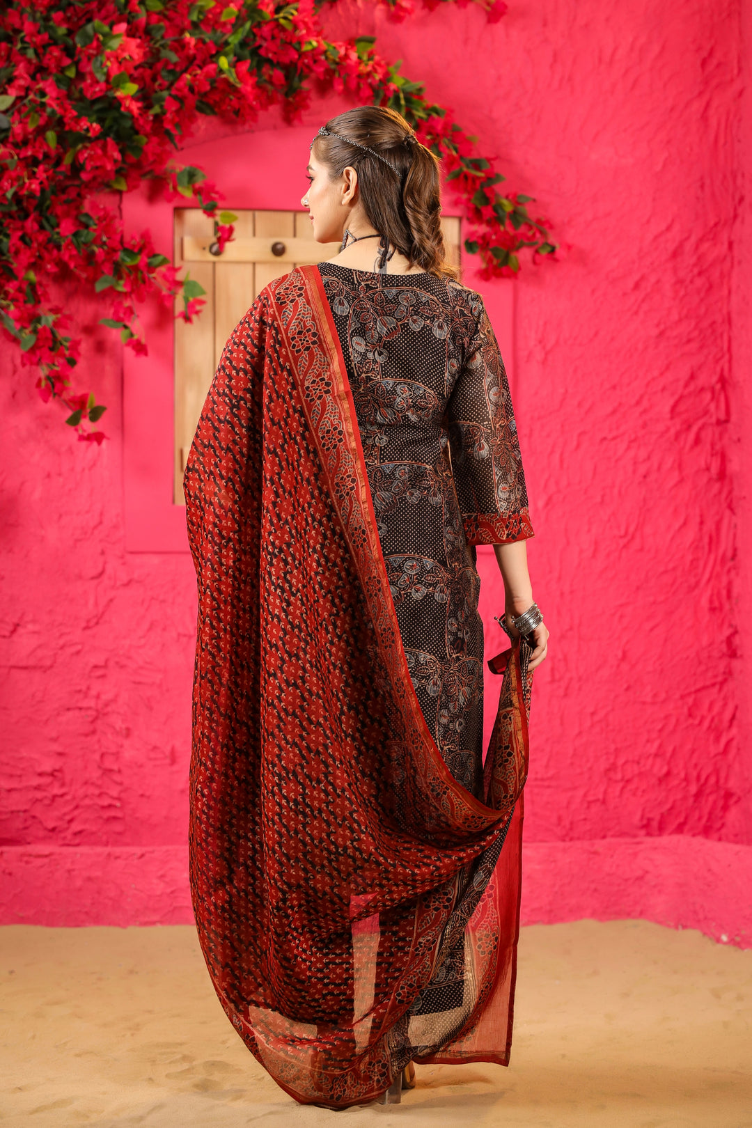 Saira Chanderi Suit Set