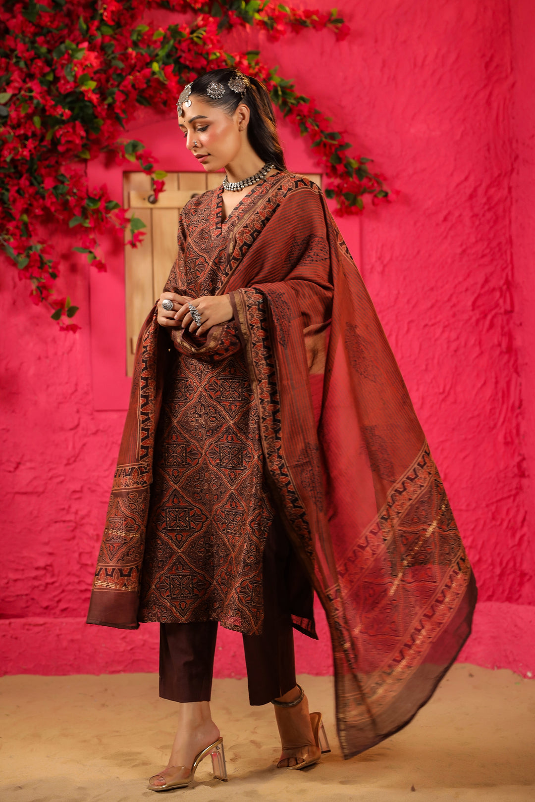 Noor Chanderi Suit Set