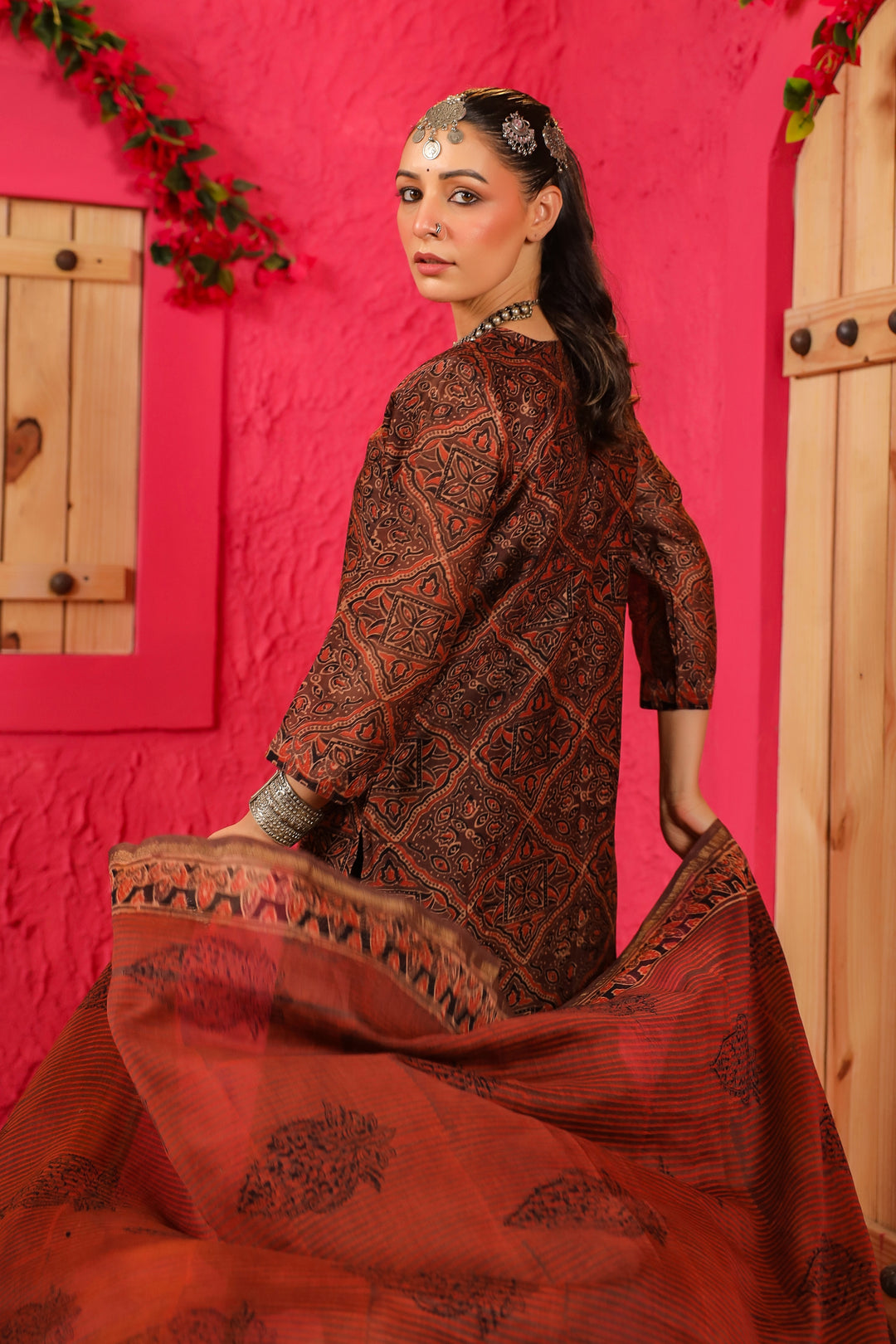 Noor Chanderi Suit Set