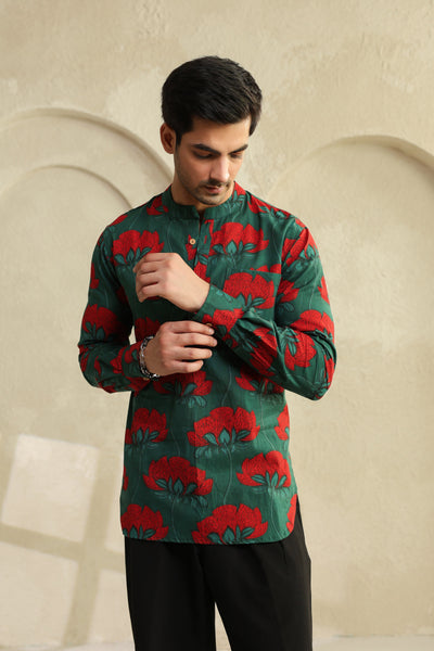 MEN'S PRINTED SHIRT KURTAS