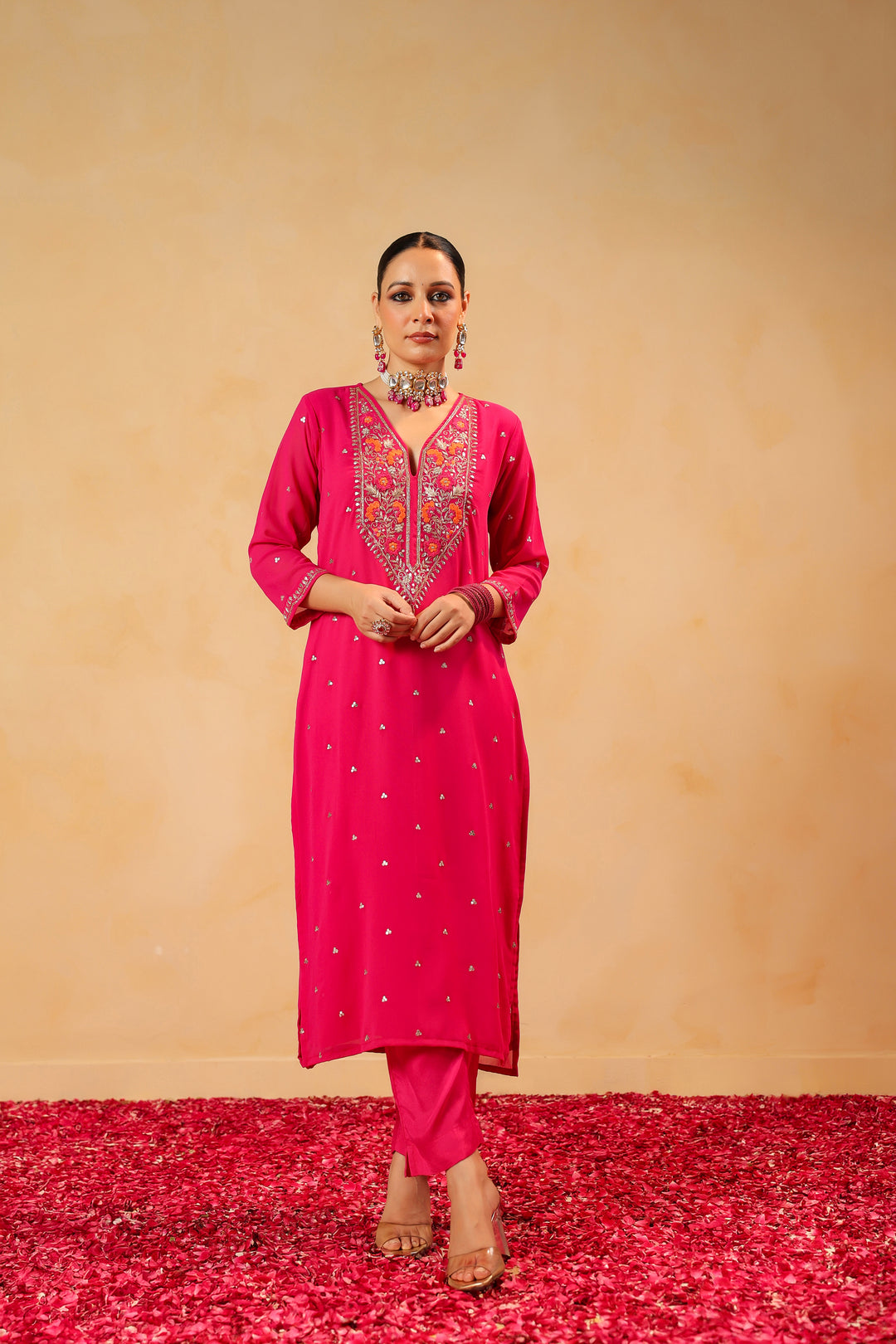 Shaurya Rani Georgette suit set